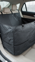 Waterproof Dog Car Seat Cover, front view on neutral background
