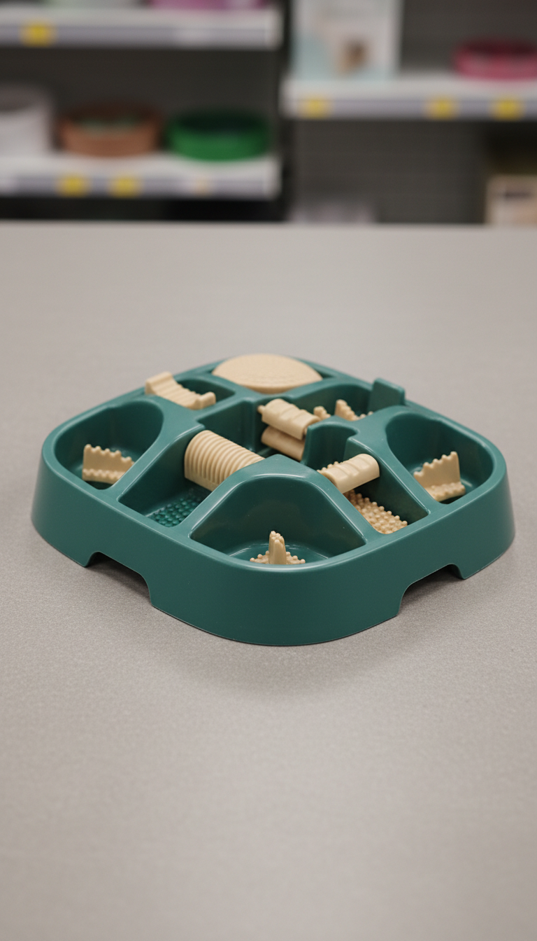 Interactive Puzzle Dog Feeder