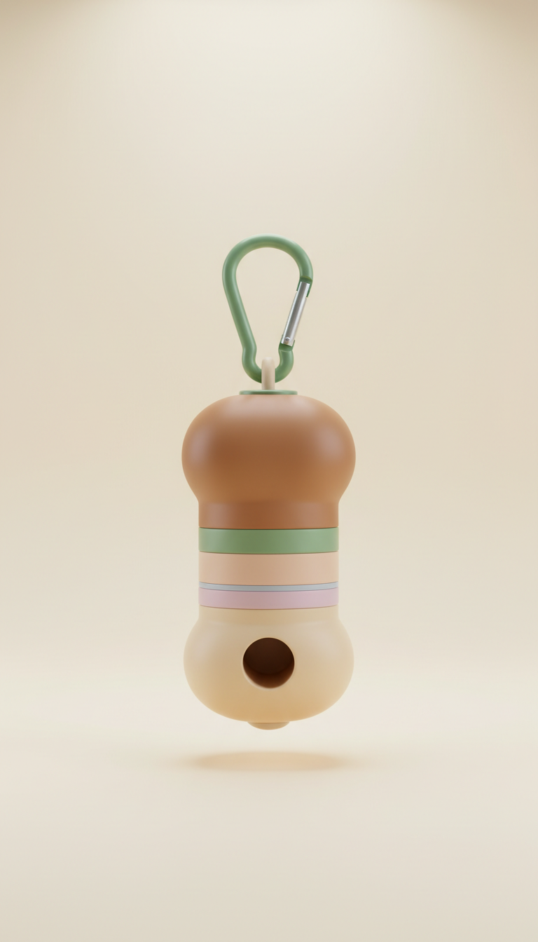 Portable Waste Bag Dispenser