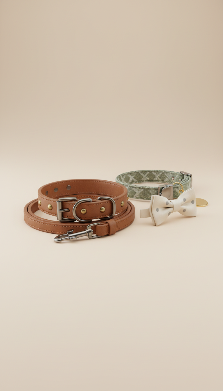 Elegant Satin Collar Bow