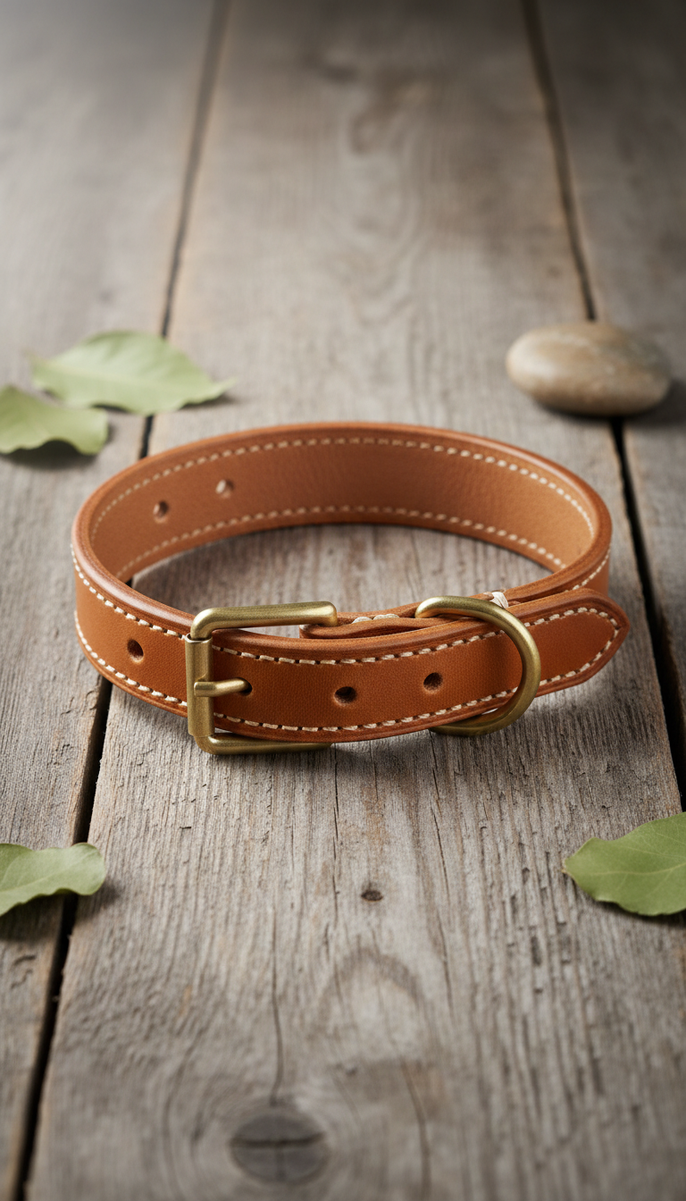 Premium Leather Dog Collar