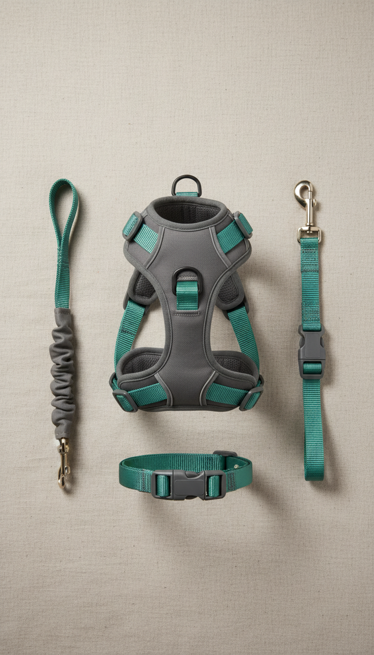 Sea Green Safety Harness